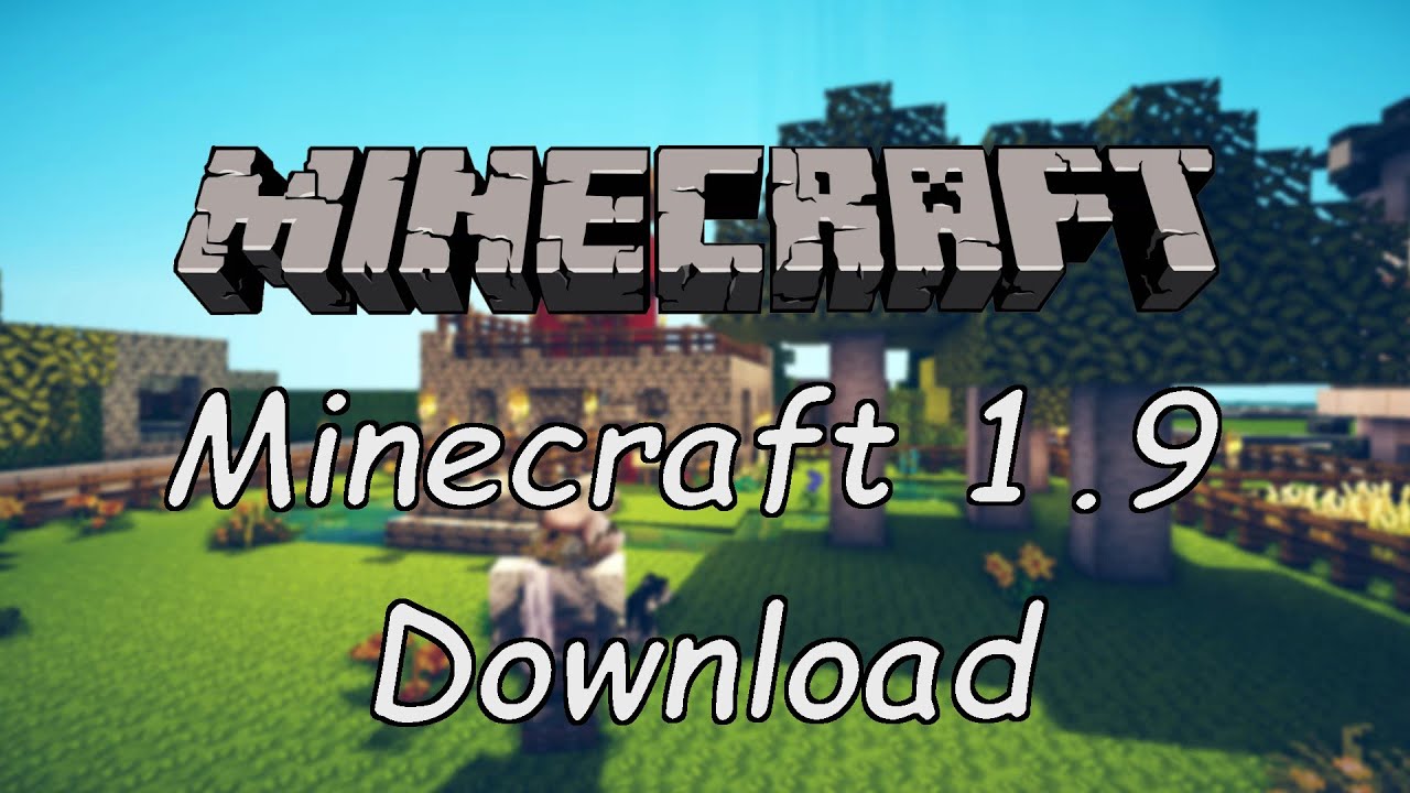 download minecraft pc 1.9 free
